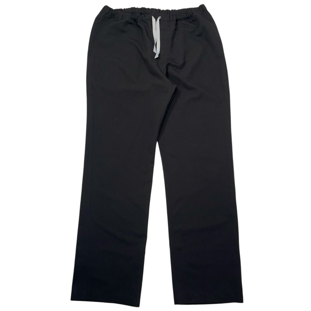 FIGS Mens Large Pisco Basic Black Scrub Pants